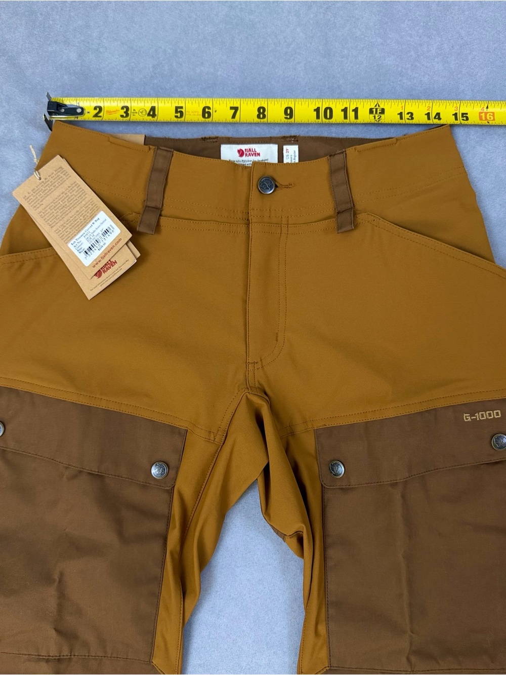 Fjallraven Keb Trousers Curved W G-1000 Women’s US 29 NWT Brown - Picture 5 of 13